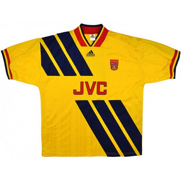Tailandia Camiseta Arsenal 2nd Retro 1993 1994 Amarillo
